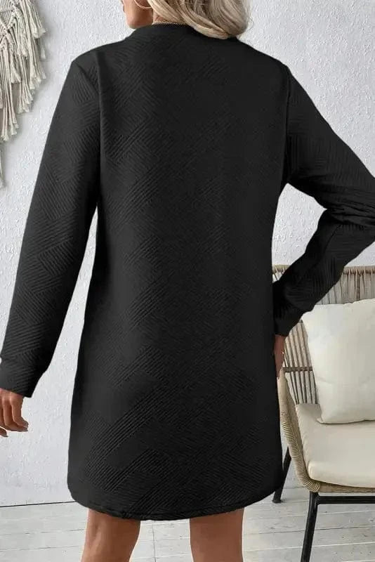 Mini Dresses Modern Monotone Mini Dress