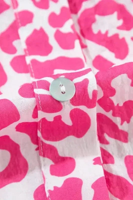 Mini Dresses Pink Panthera Mini Dress