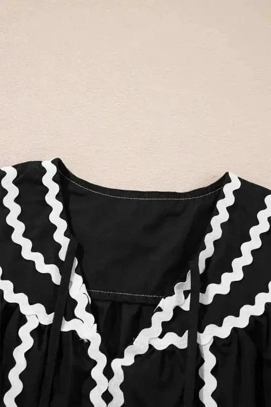 Mini Dresses Ricrac Romance Mini Dress