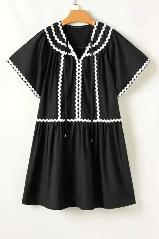 Mini Dresses Ricrac Romance Mini Dress