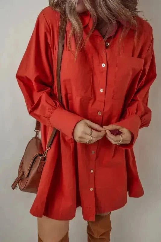 Mini Dresses Scarlet Pleat Perfection Mini Dress