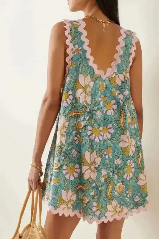Mini Dresses Sunshine Stroll Tank Dress