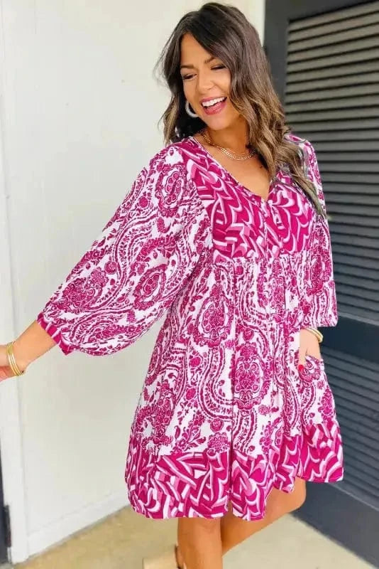 Mini Dresses Viva La Boho Mini Dress