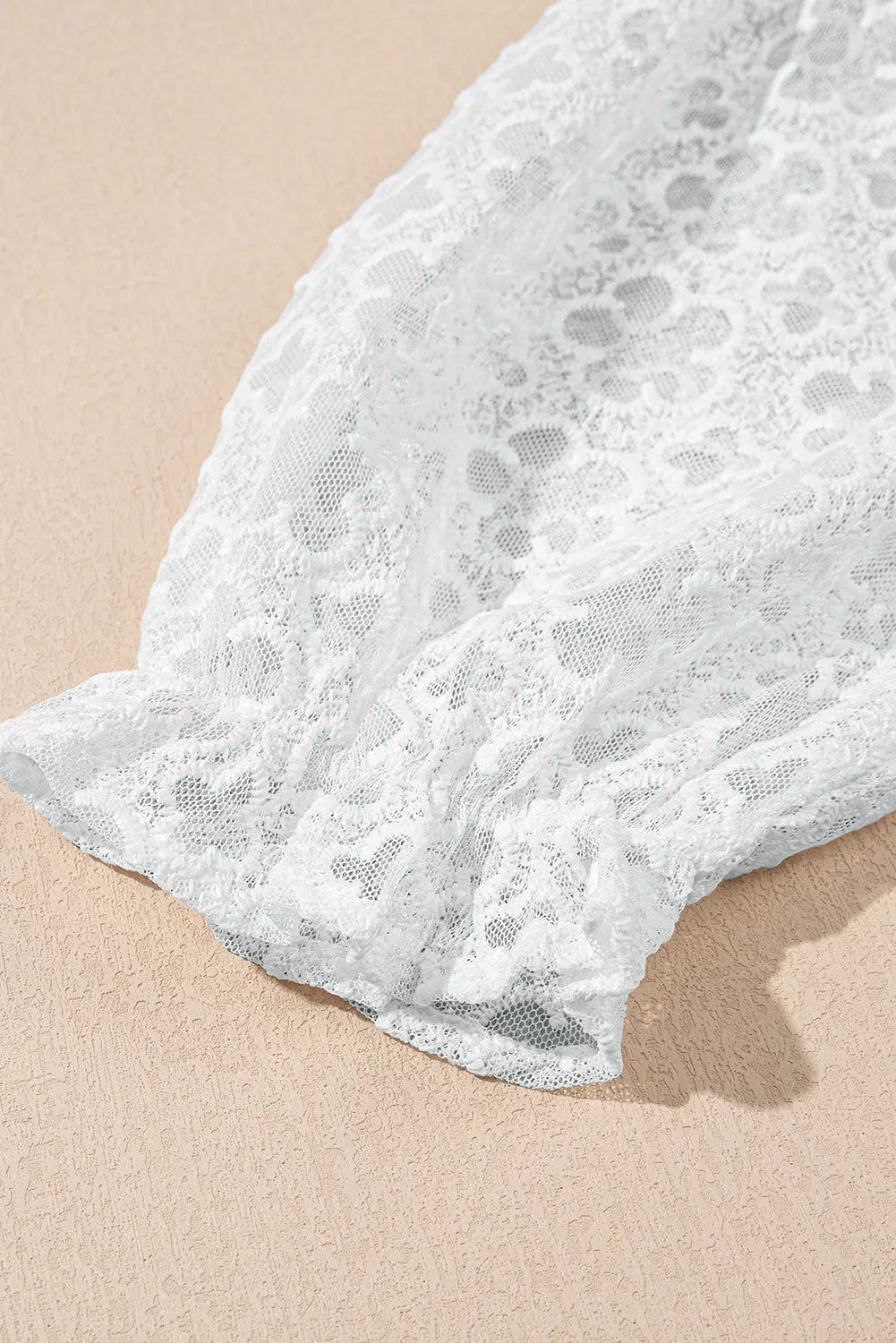 Mini Dresses White Lace Empire Mini Dress