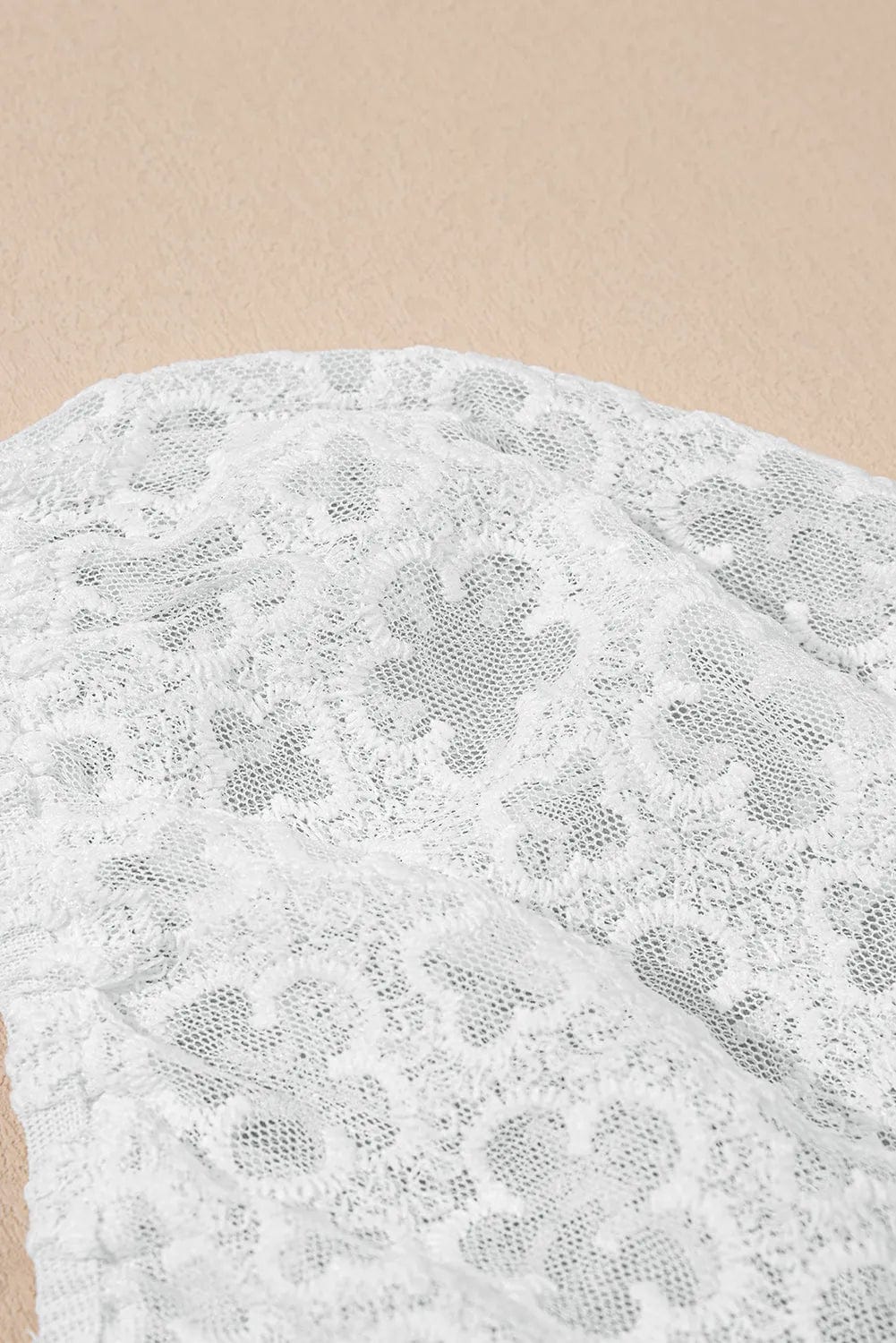 Mini Dresses White Lace Empire Mini Dress