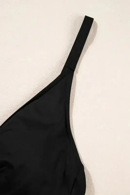 One Piece Swimsuit Crisscross Back One-Piece Swimsuit
