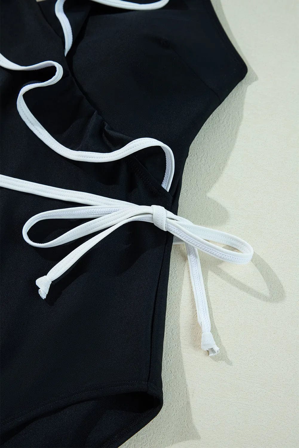 One Piece Swimsuit Ruffled One Piece Swimsuit