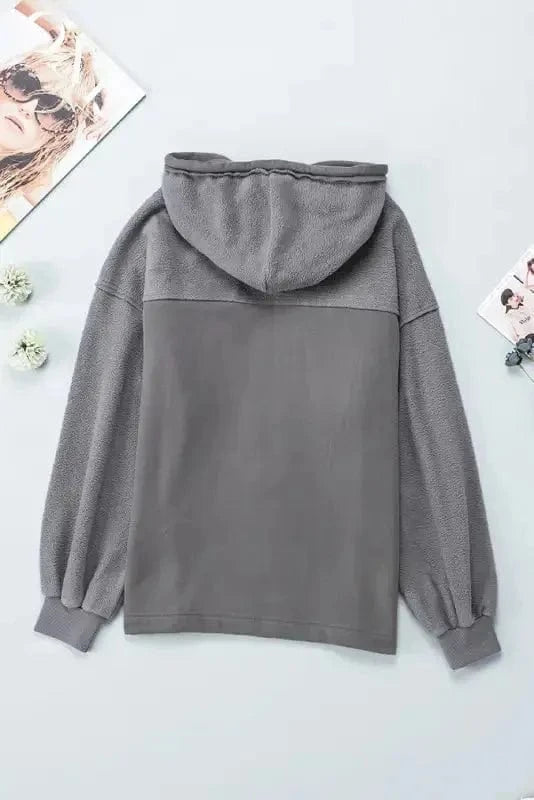 Outerwear Zip-Up Hooded Jacket With Flap Pockets