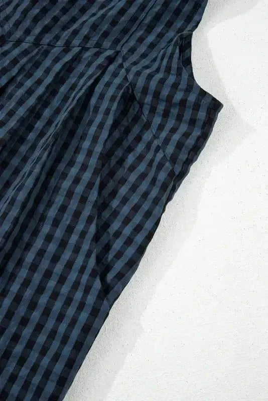 Overalls Highland Chic Plaid High-Waist Overalls