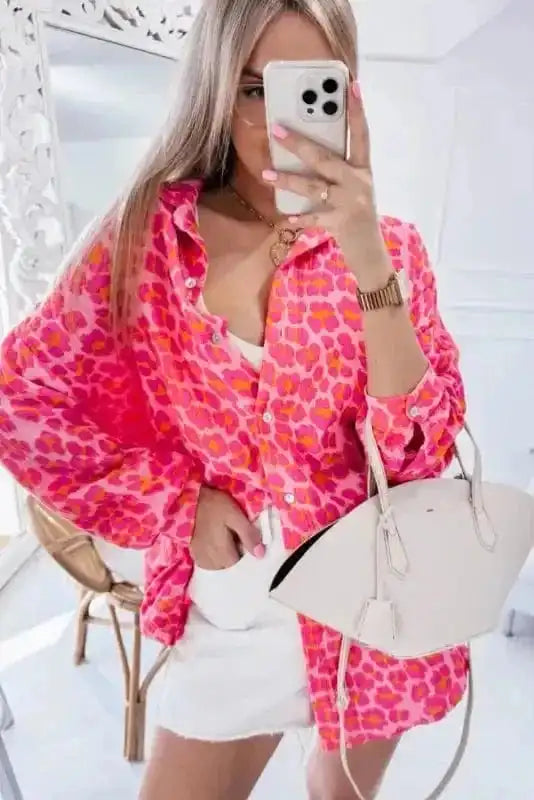 Overshirts Leopard Bloom Overshirt