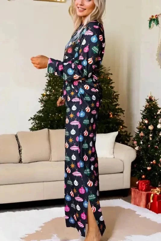 Pajama Sets Blue Bliss Christmas Pajama Set