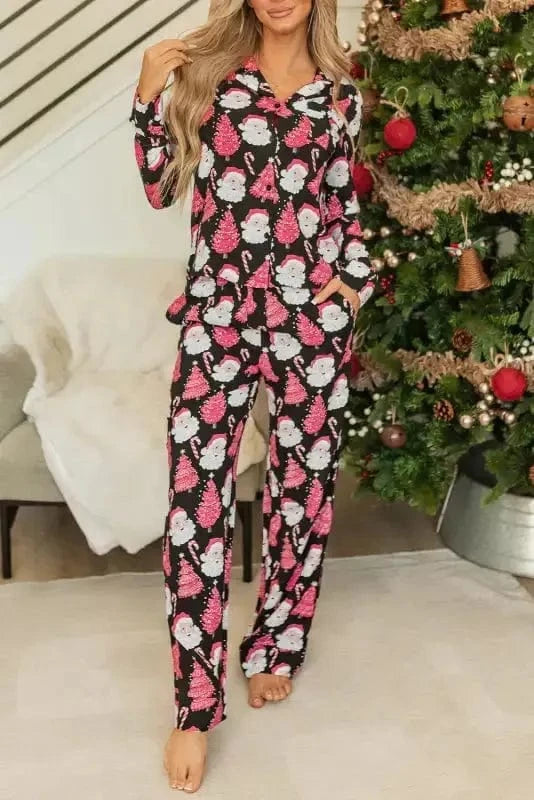 Pajama Sets Ho-Ho-Holiday Pajama Set