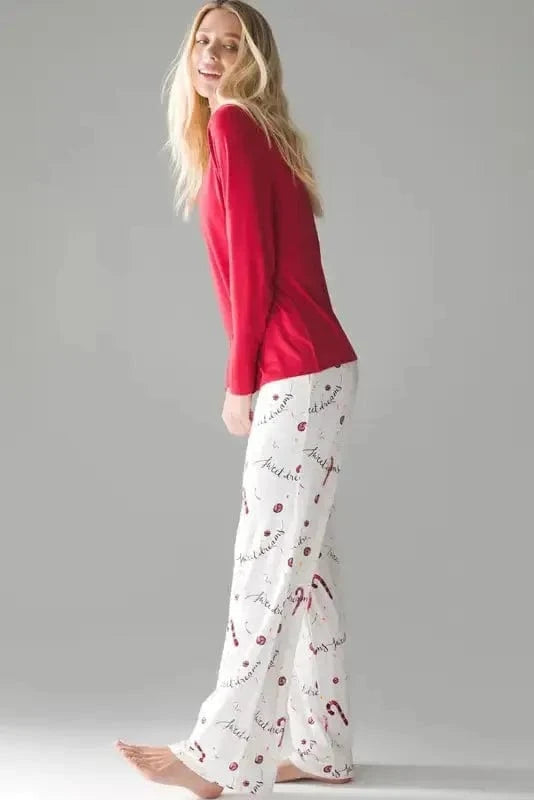 Pajama Sets Holiday Hearth Loungewear Set
