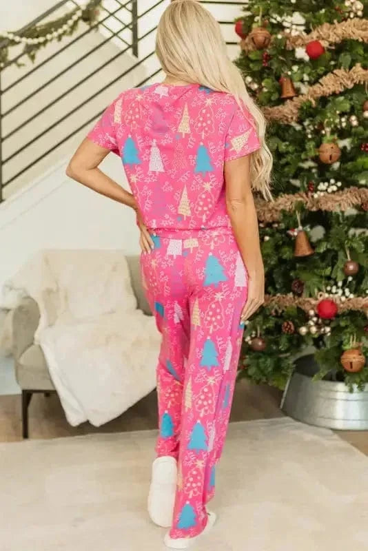 Pajama Sets Jingle Bell Loungewear Set