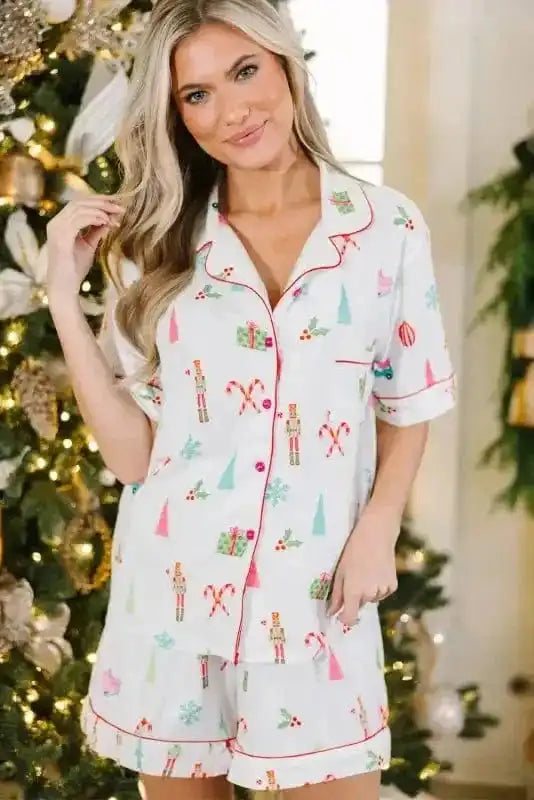 Pajama Sets Merry Mornings Shorts Pajama Set