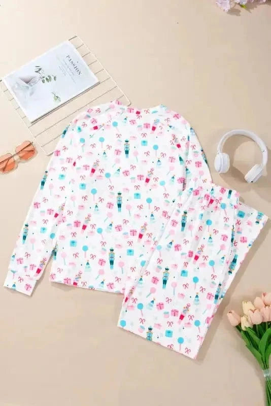 Pajama Sets Santa's Secret Lounging Outfit