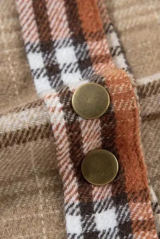 Plaid Shackets Plaid Pizzazz High Low Shacket