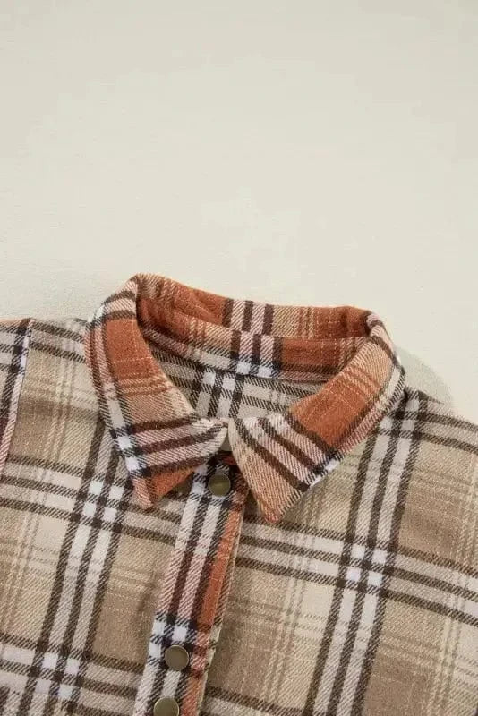 Plaid Shackets Plaid Pizzazz High Low Shacket
