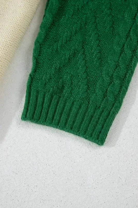 Plus Size Sweaters CozyBlock Plus Size Cable Knit Sweater