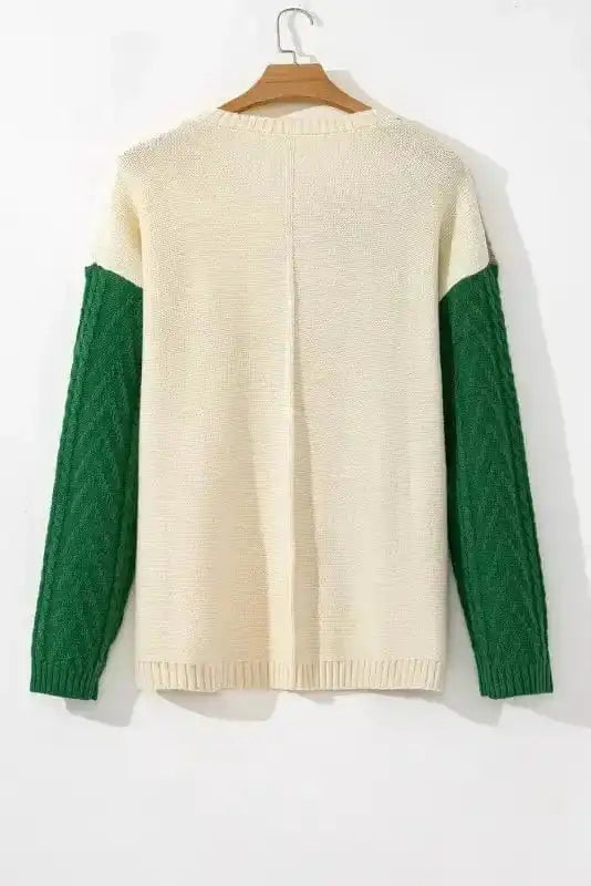 Plus Size Sweaters CozyBlock Plus Size Cable Knit Sweater