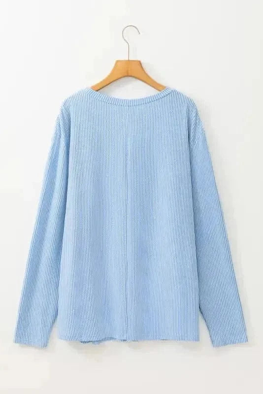 Plus Size Sweatshirts ComfyContours Longline Tee