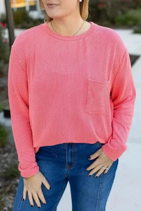 Plus Size Sweatshirts ComfyContours Longline Tee