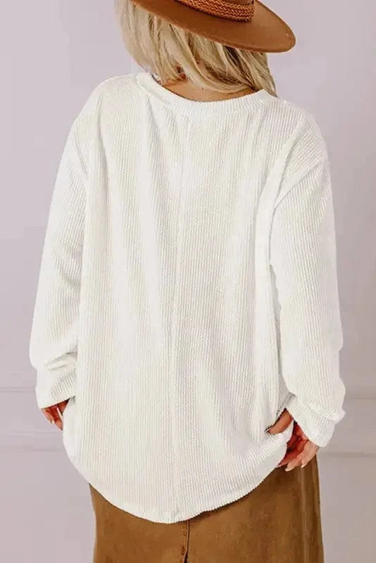 Plus Size Sweatshirts ComfyContours Longline Tee