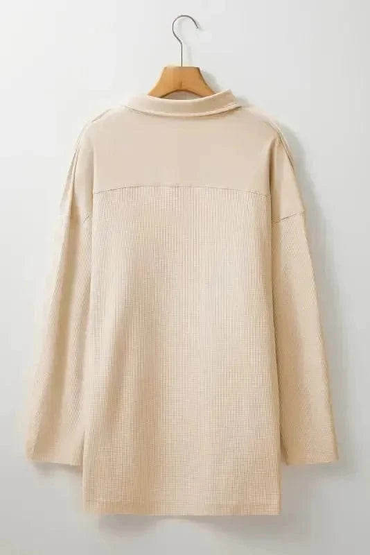 Plus Size Tunics SnugFit Thermal Henley Top