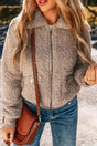 Sherpa Jackets Light French Beige / S / 100%Polyester ChicBeige Winter Bliss Jacket