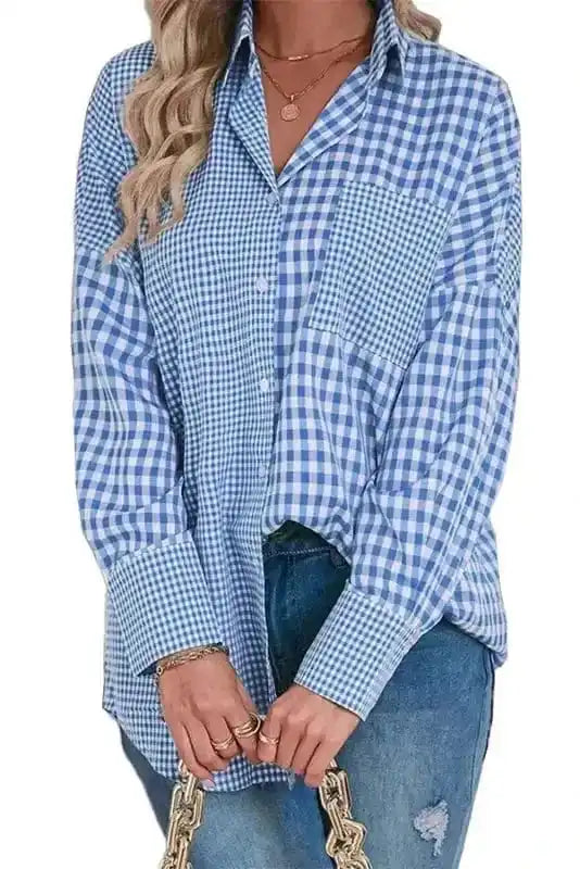 Shirts Urban Plaid Stripe Shirt