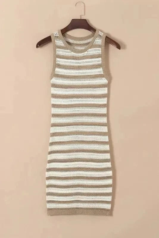 Sweater Dresses Airy Threads Knit Dress