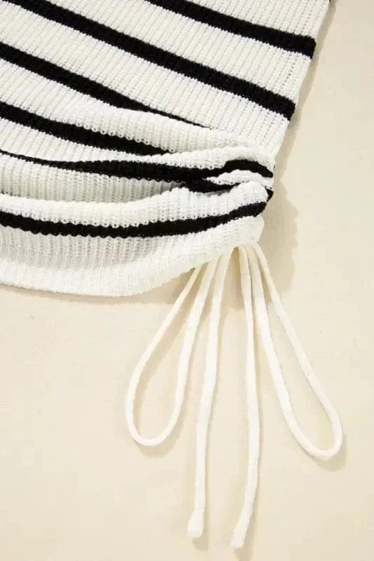 Sweater Dresses Urban Stripe Knitted Dress