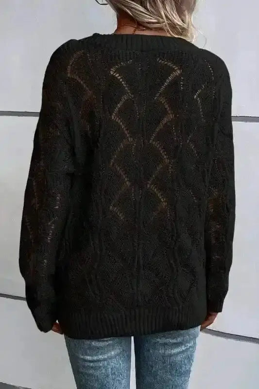 Sweaters Airy Charm Drop Sweater