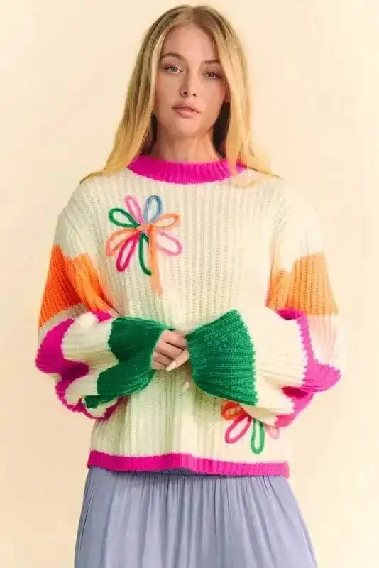Sweaters BlossomThread Cable Knit Sweater