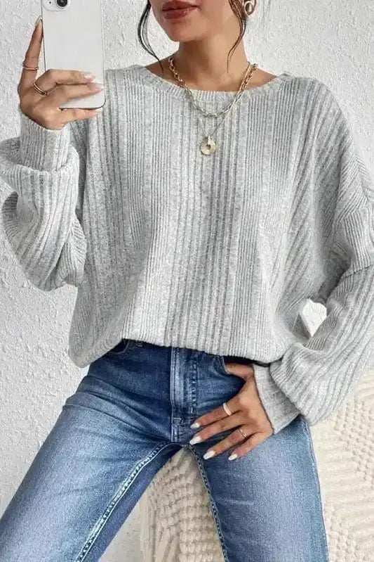Sweaters Crossover-Back Jumper