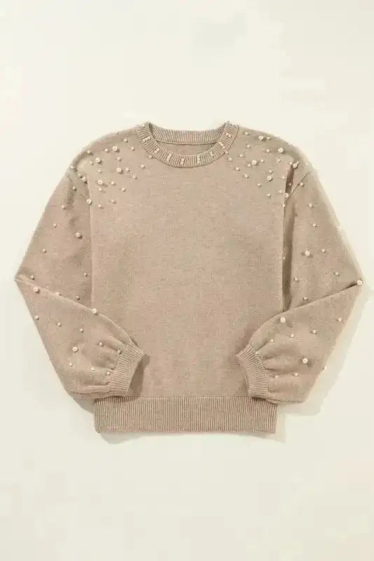 Sweaters Smoky Pearl Accent Sweater