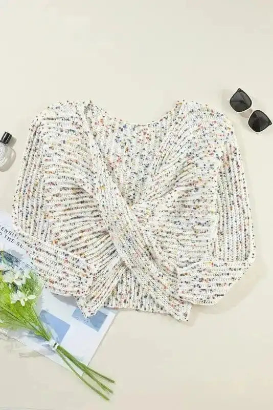 Sweaters Vanilla Swirl Twist Sweater