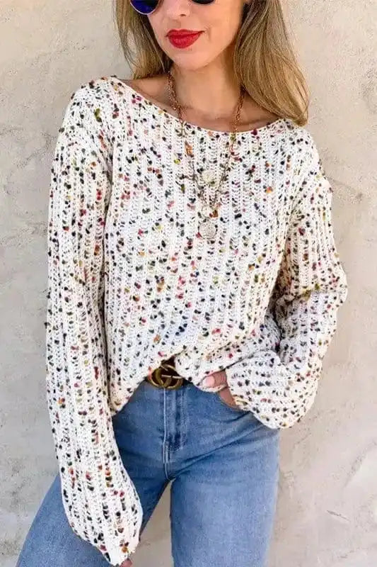 Sweaters Vanilla Swirl Twist Sweater