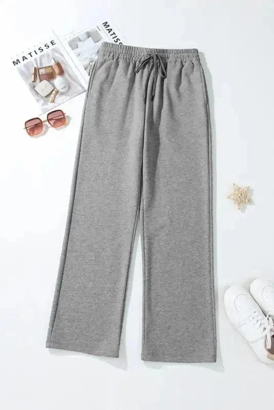 Sweatpants EasyTone Fleece Lined Trousers - Light Grey