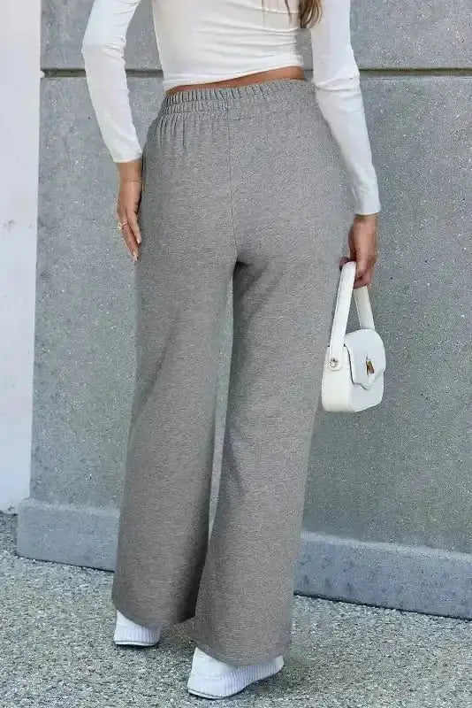 Sweatpants EasyTone Fleece Lined Trousers - Light Grey