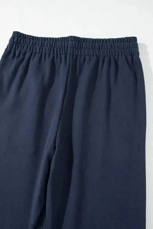 Sweatpants EasyTone Fleece Lined Trousers - Navy Blue