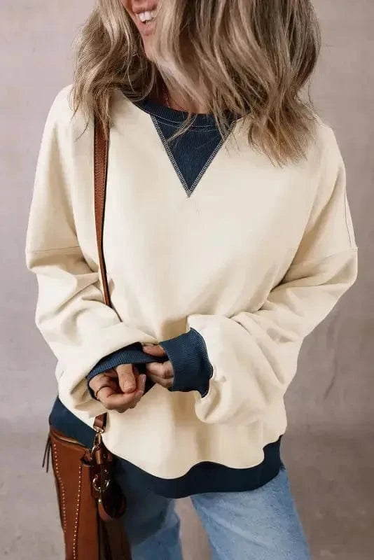 Sweatshirts Casual Oversized Sweatshirt