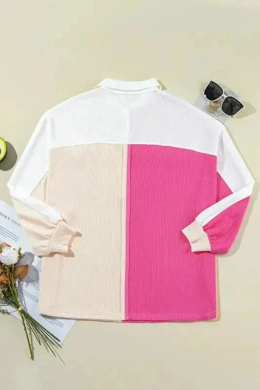 Sweatshirts Chroma Comfort Collared Sweatshirt