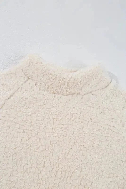 Sweatshirts Cozy High-Neck Fleece Pullover