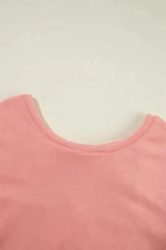 Sweatshirts Elegant Dewback Bowknot Sweatshirt
