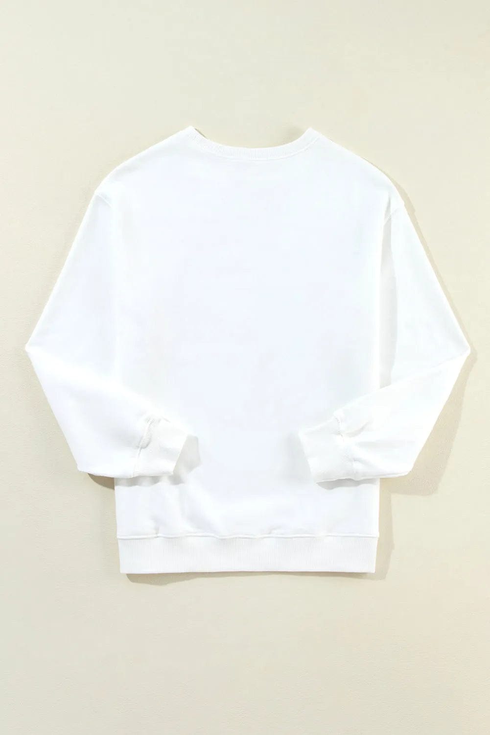 Sweatshirts Relaxed American Flag Print Sweatshirt