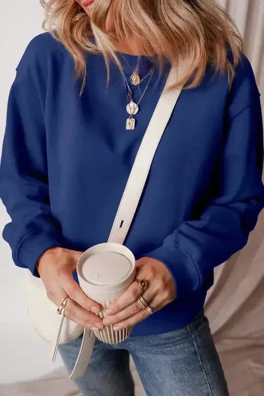 Sweatshirts Relaxed Fit Terry Sweatshirt