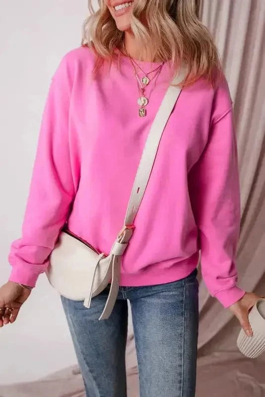 Sweatshirts Relaxed Fit Terry Sweatshirt