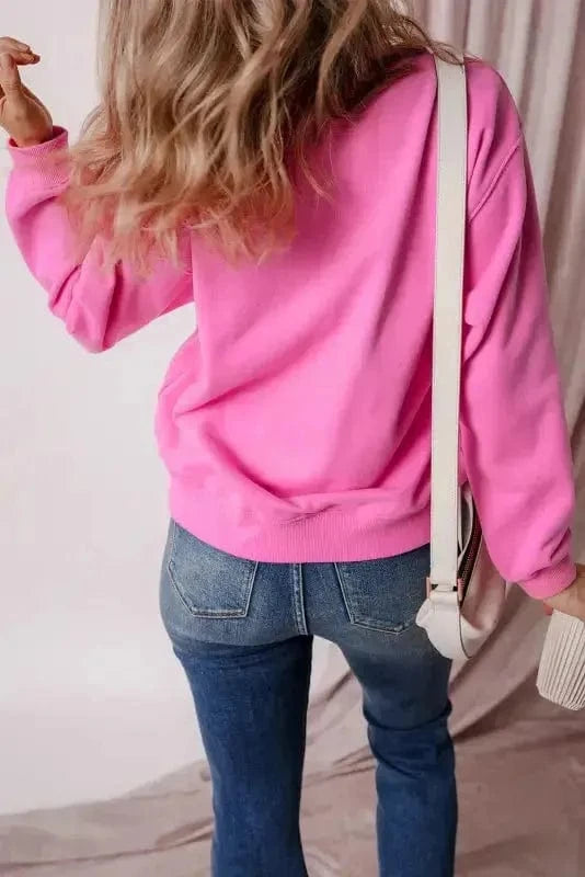 Sweatshirts Relaxed Fit Terry Sweatshirt