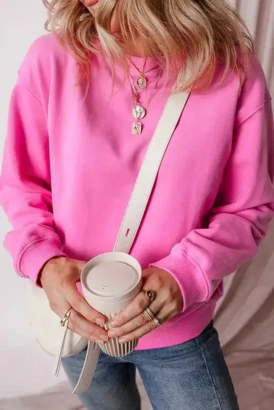 Sweatshirts Relaxed Fit Terry Sweatshirt